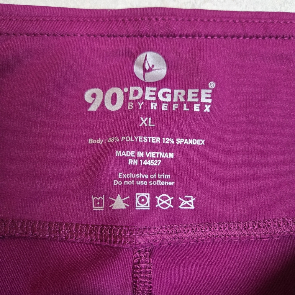 90 Degree by Reflex High Waisted Leggings - Picture 6 of 8